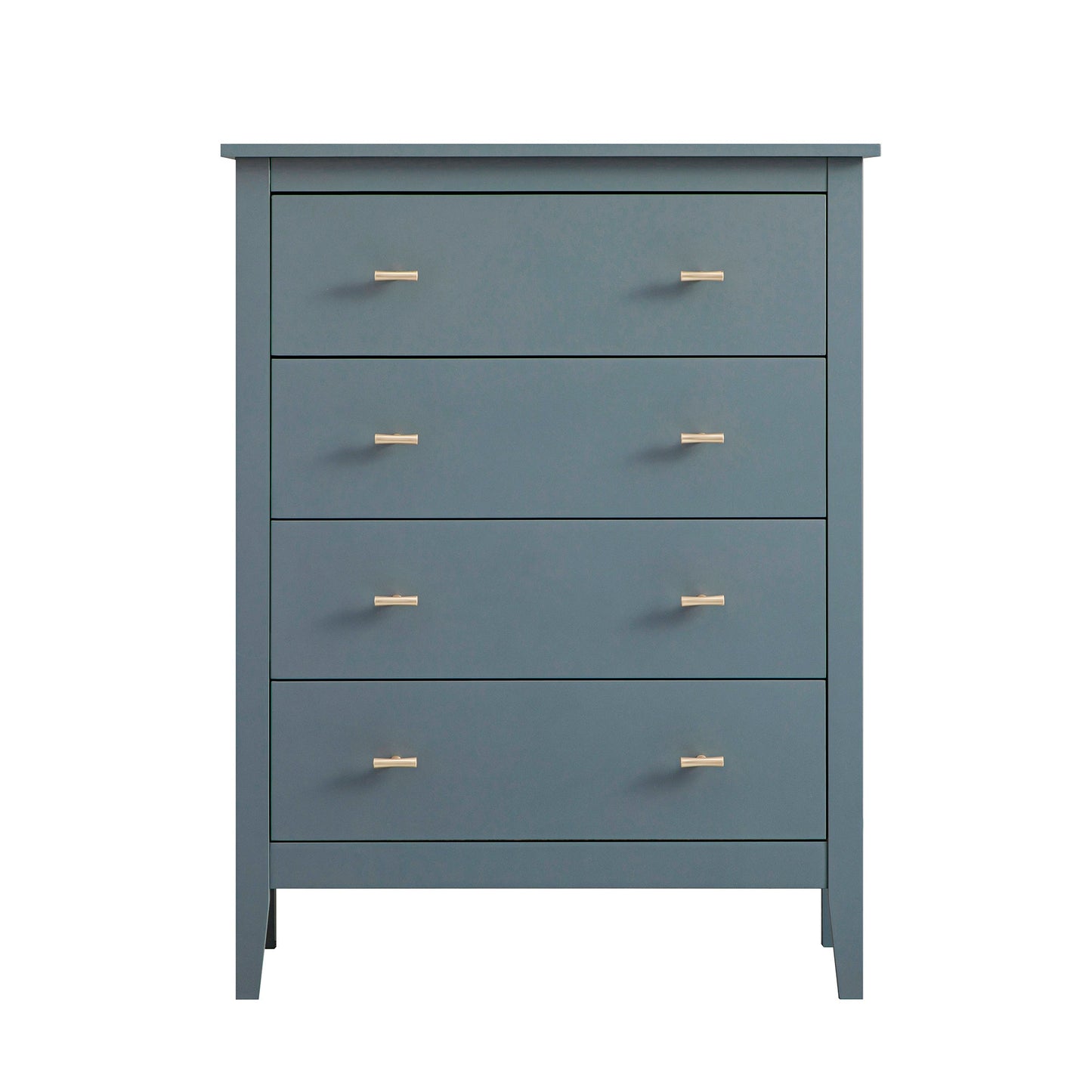 Oakham Chest of 4 Drawers, Stormy Blue