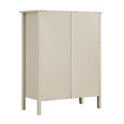 Oakham Chest of 4 Drawers, Shaded White