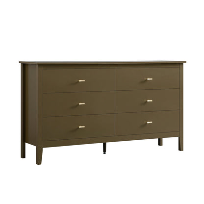 Oakham Chest of 6 Drawers, Olive Grove