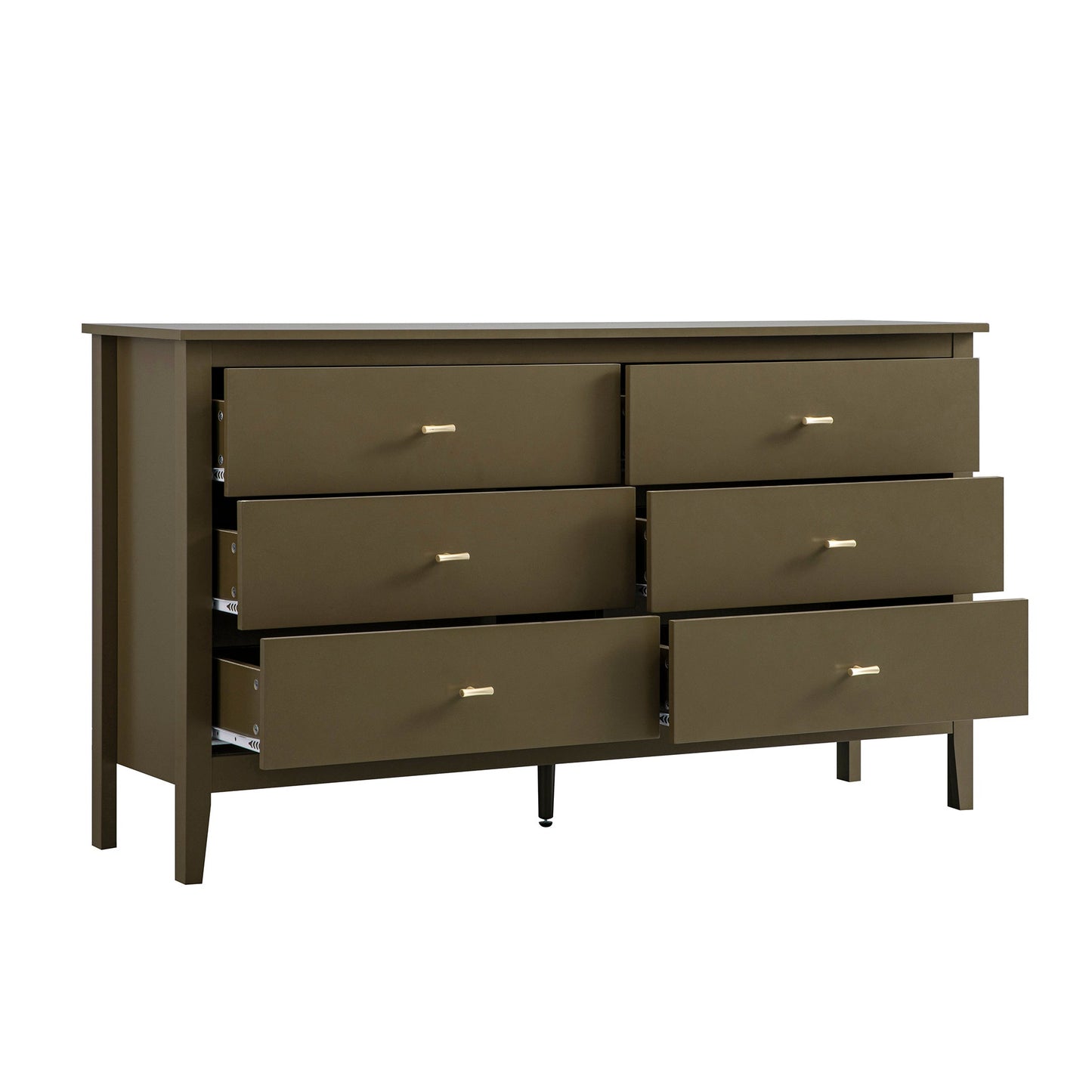 Oakham Chest of 6 Drawers, Olive Grove