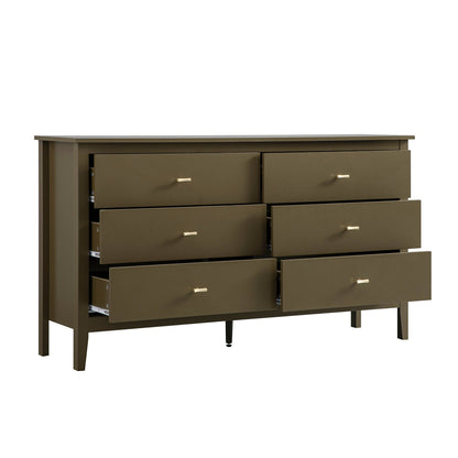 Oakham Chest of 6 Drawers, Olive Grove