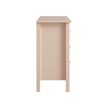 Oakham Chest of 6 Drawers, Nude Pink