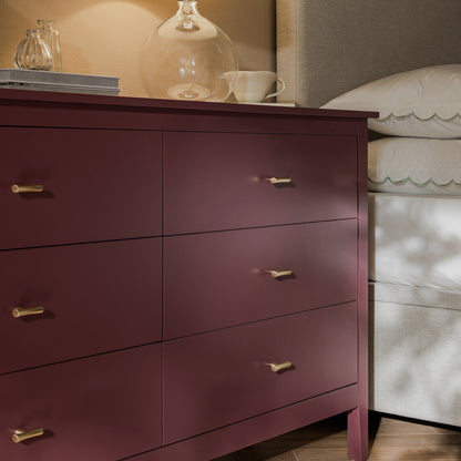 Oakham Chest of 6 Drawers, Wild Cherry