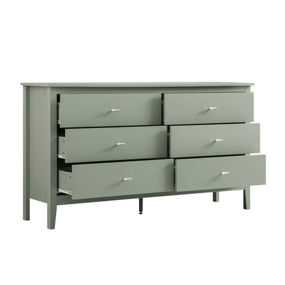 Oakham Chest of 6 Drawers, Desert Sage