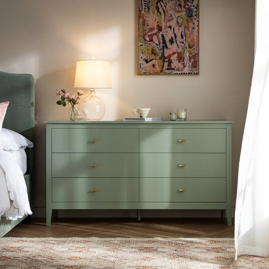 Oakham Chest of 6 Drawers, Desert Sage