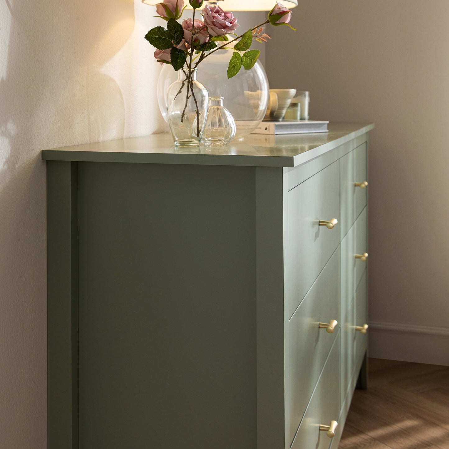 Oakham Chest of 6 Drawers, Desert Sage