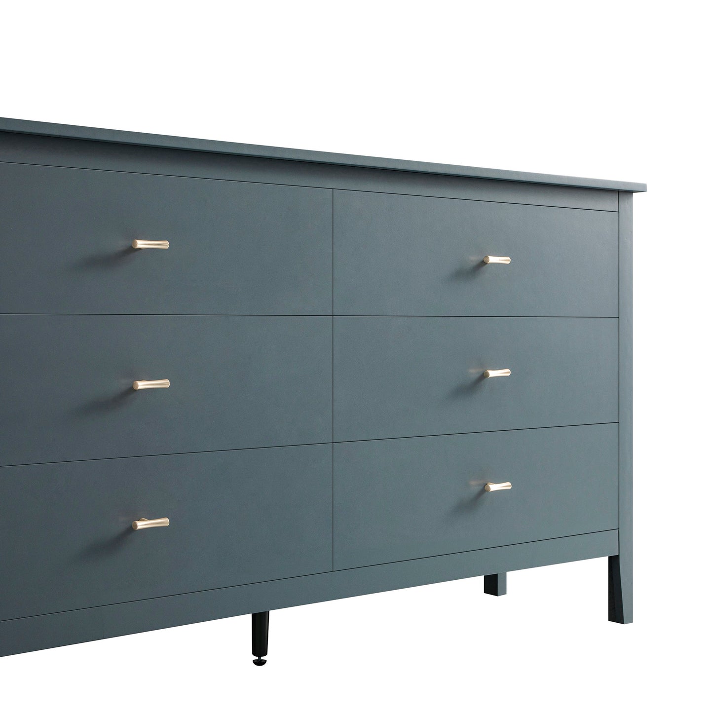Oakham Chest of 6 Drawers, Stormy Blue