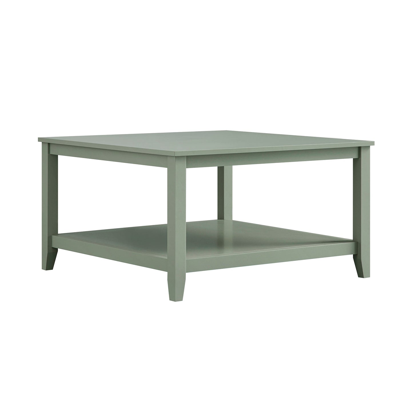 Oakham 80cm Square Coffee Table, Desert Sage