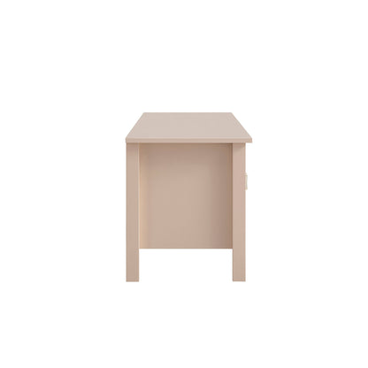 Oakham 180cm Wide TV Unit, Nude Pink