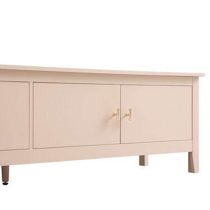 Oakham 180cm Wide TV Unit, Nude Pink