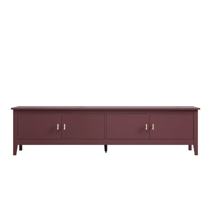 Oakham 180cm Wide TV Unit, Wild Cherry