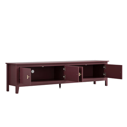 Oakham 180cm Wide TV Unit, Wild Cherry