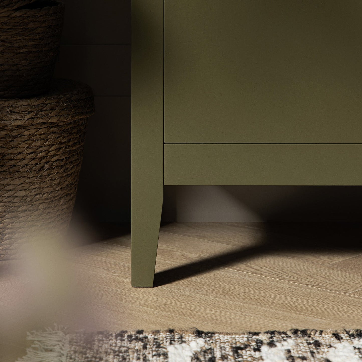 Oakham Wide Sideboard with Drawers, Olive Grove