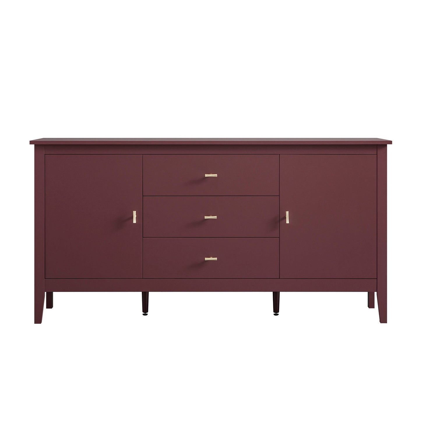 Oakham Wide Sideboard with Drawers, Wild Cherry