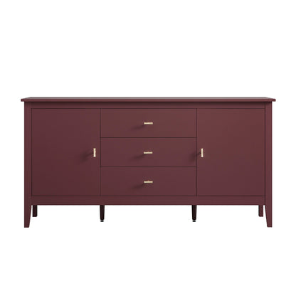 Oakham Wide Sideboard with Drawers, Wild Cherry