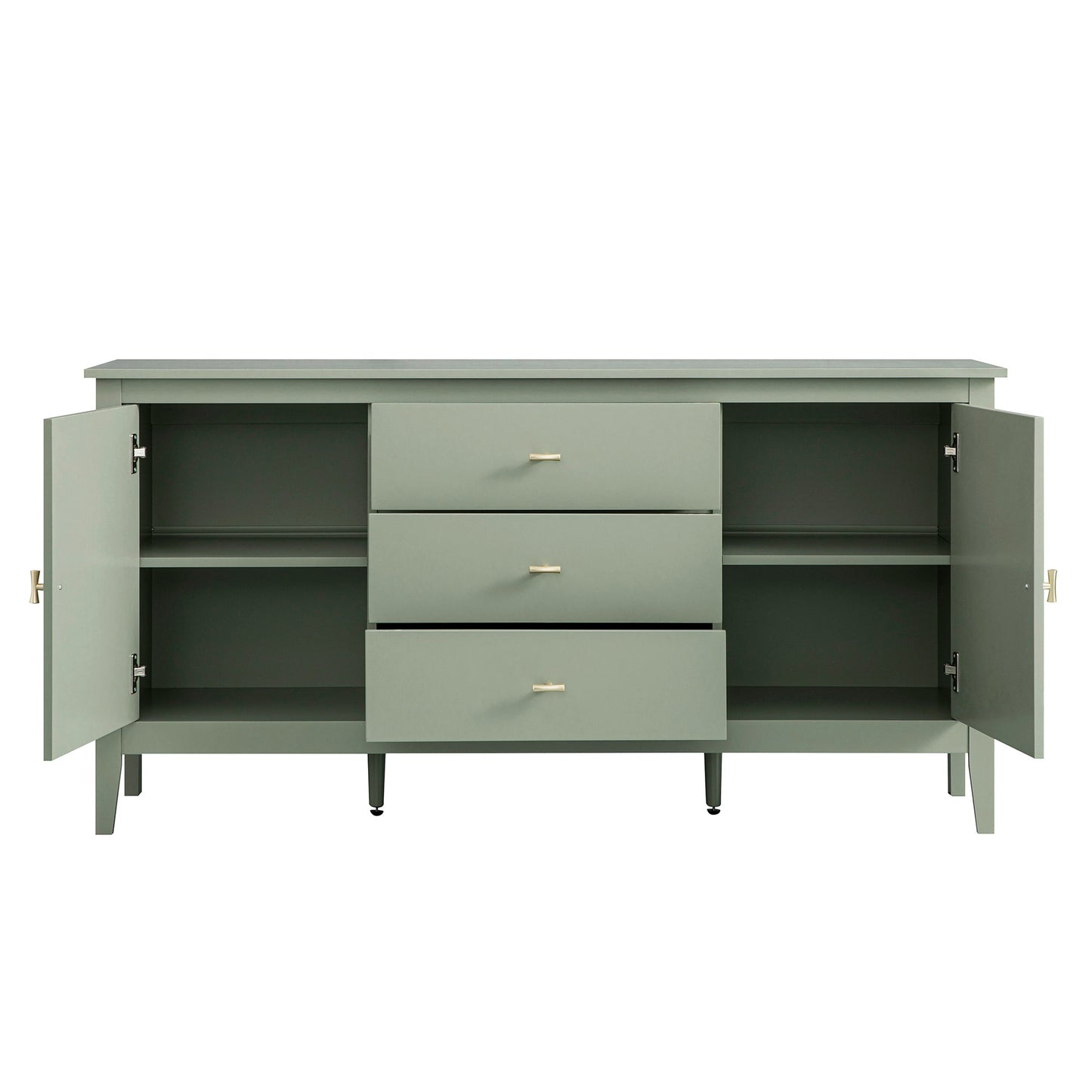 Oakham Wide Sideboard with Drawers, Desert Sage