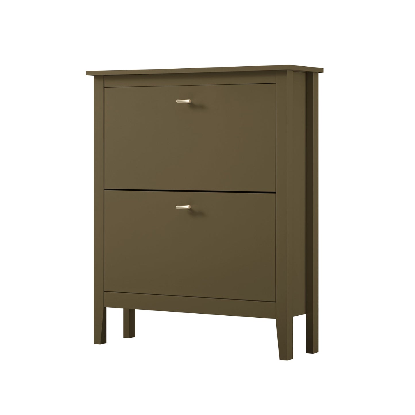 Oakham 2-Tier Shoe Cabinet, Olive Grove