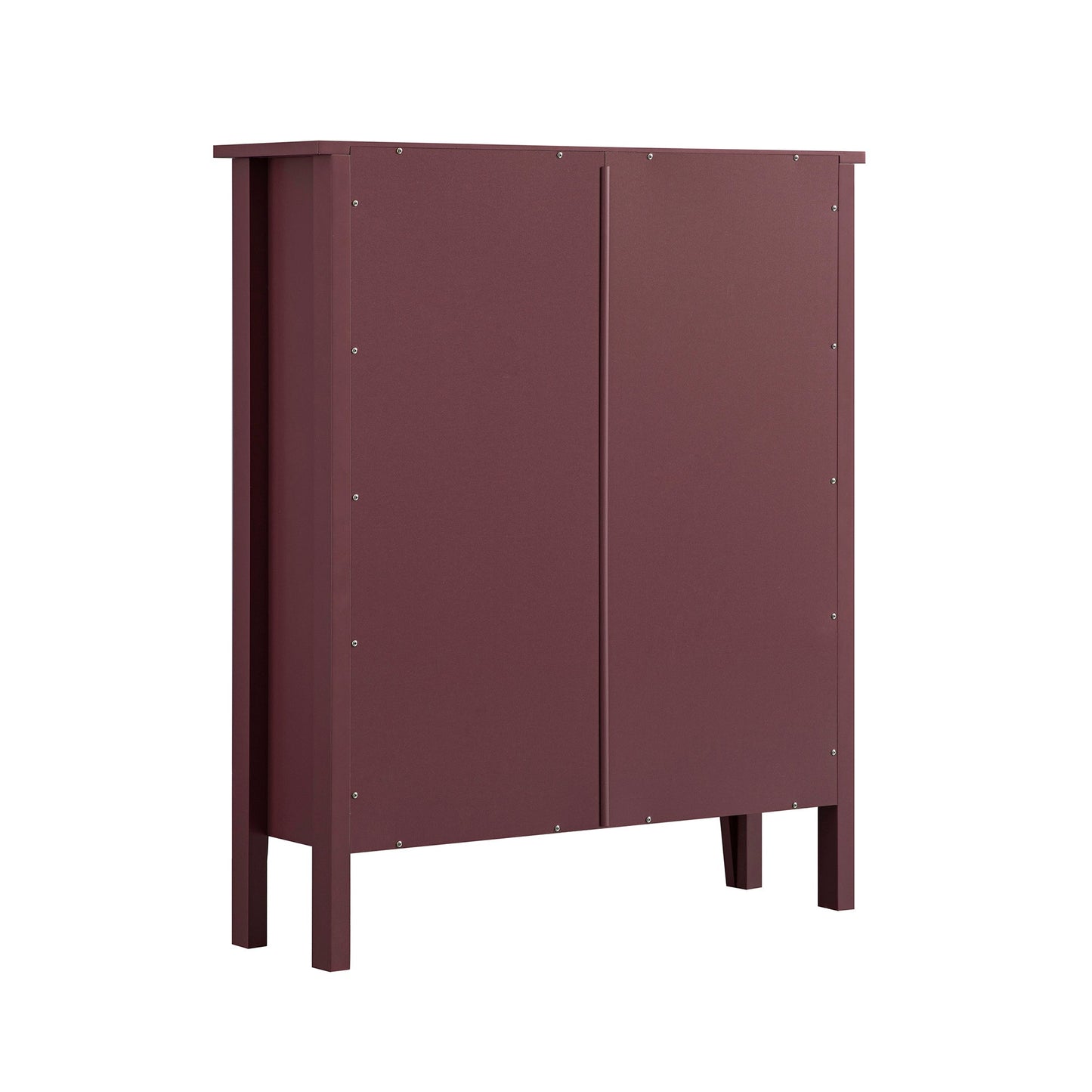Oakham 2-Tier Shoe Cabinet, Wild Cherry