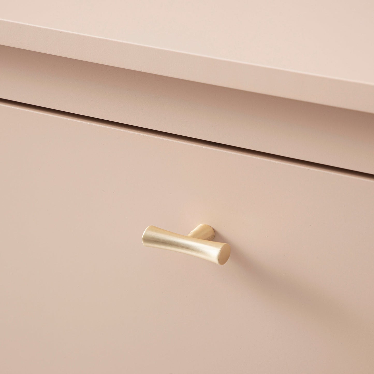 Oakham 3-Tier Shoe Cabinet, Nude Pink