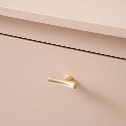 Oakham 3-Tier Shoe Cabinet, Nude Pink