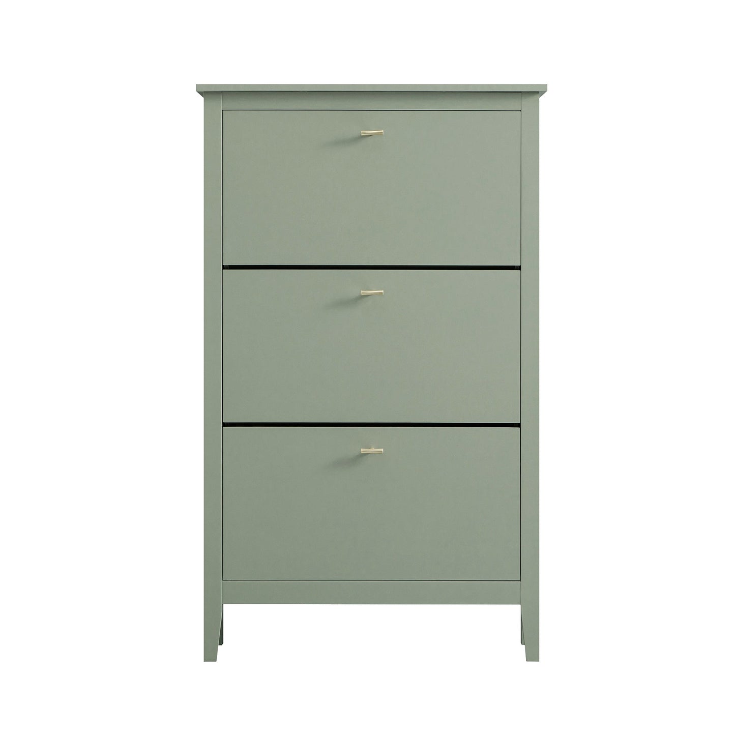 Oakham 3-Tier Shoe Cabinet, Desert Sage