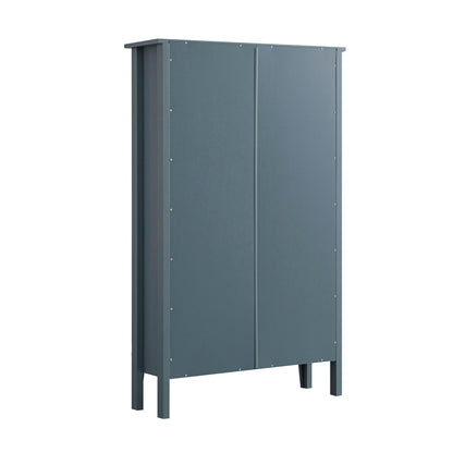 Oakham 3-Tier Shoe Cabinet, Stormy Blue