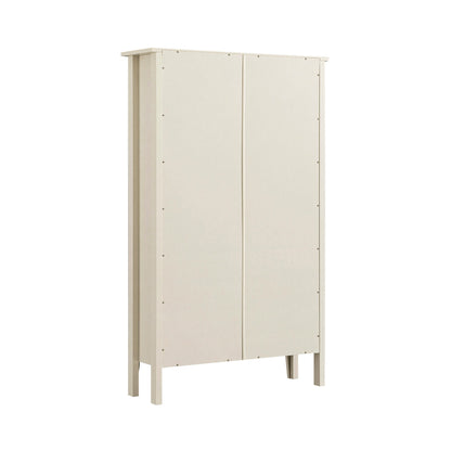 Oakham 3-Tier Shoe Cabinet, Shaded White