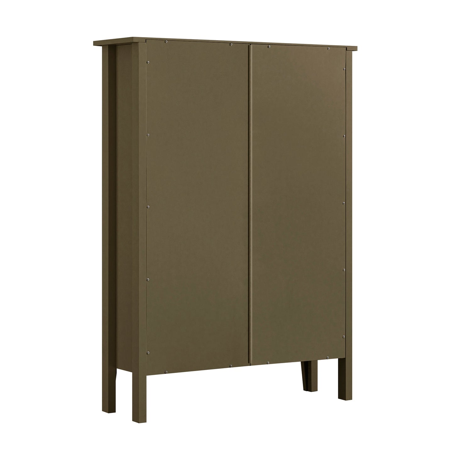 Oakham 2-Tier Shoe Cabinet with Top Drawer, Olive Grove