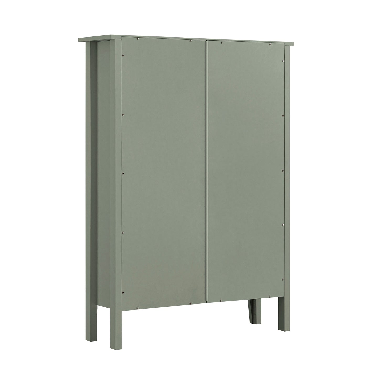 Oakham 2-Tier Shoe Cabinet with Top Drawer, Desert Sage