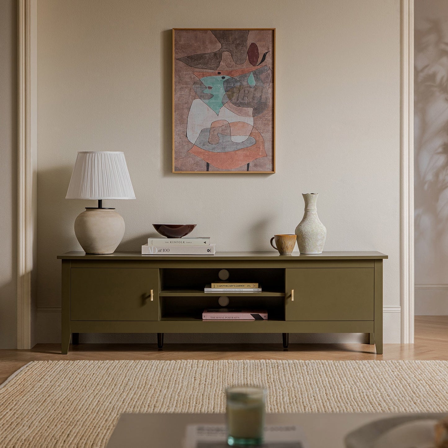 Oakham 150cm TV Unit, Olive Grove