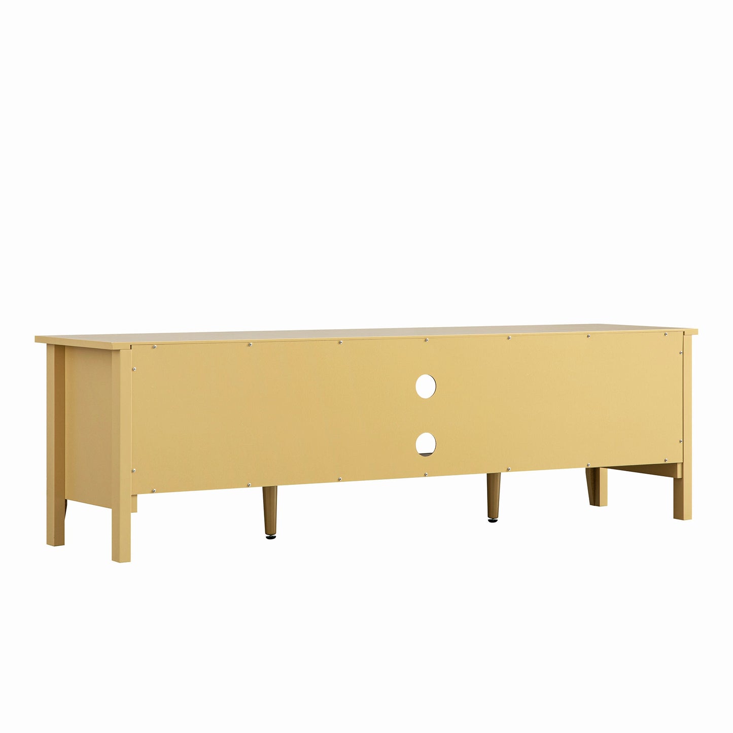 Oakham 150cm TV Unit, Rattan Yellow