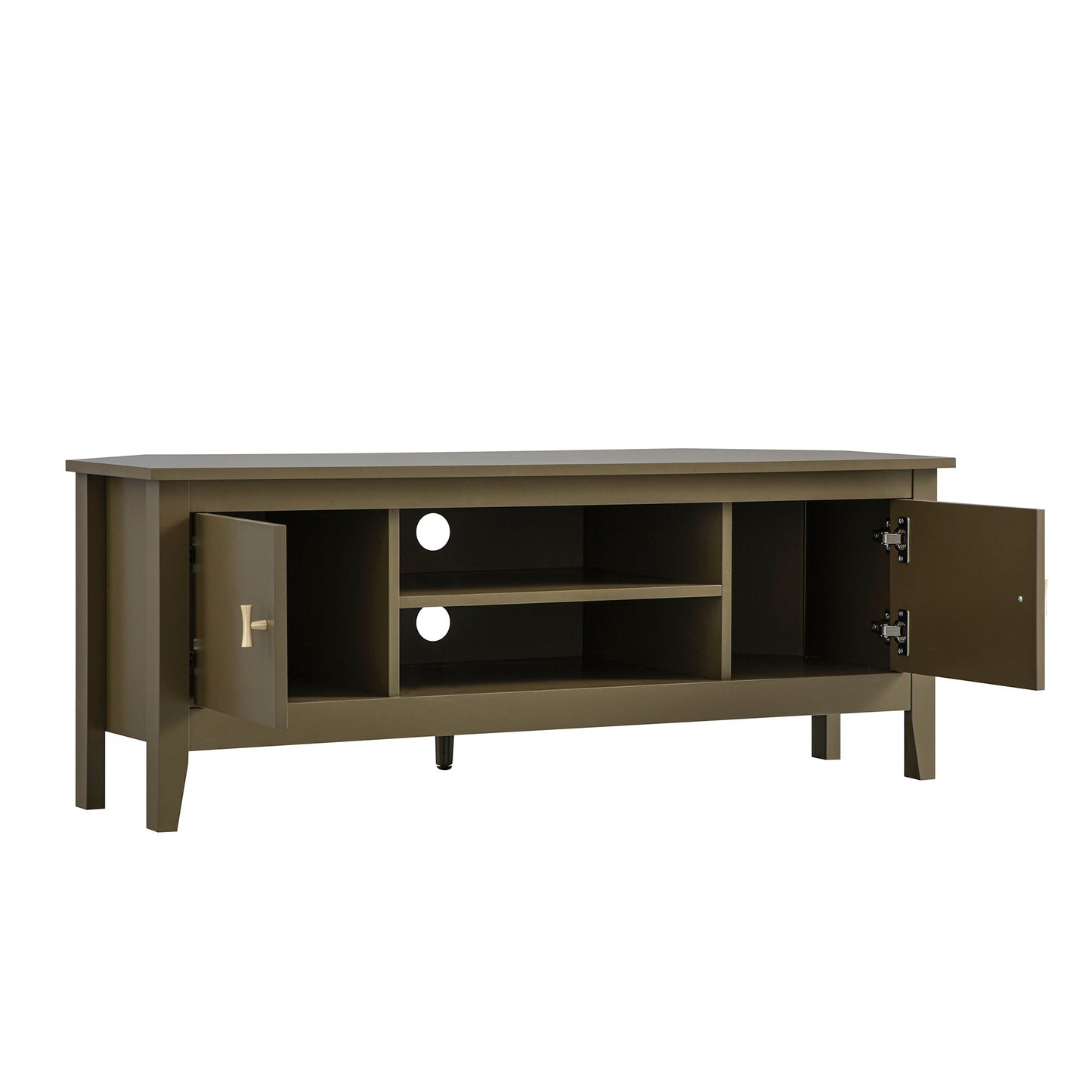 Oakham 120cm Corner TV Unit, Olive Grove