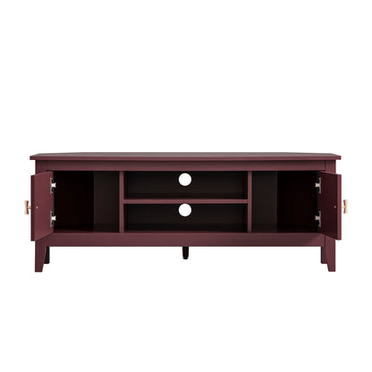 Oakham 120cm Corner TV Unit, Wild Cherry