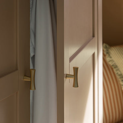 Oakham Double Wardrobe, Nude Pink