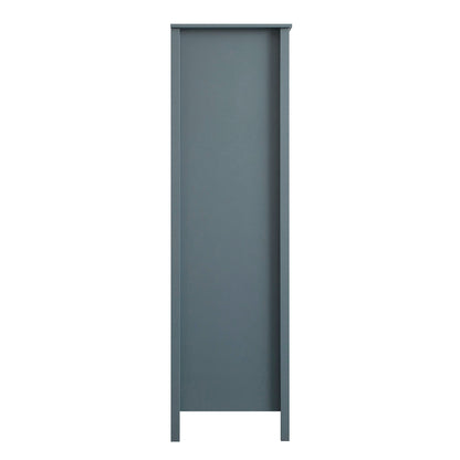 Oakham Double Wardrobe, Stormy Blue