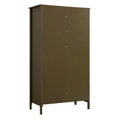 Oakham Mirrored Double Wardrobe, Olive Grove