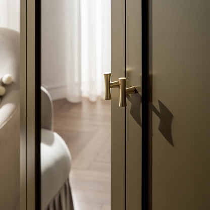 Oakham Mirrored Double Wardrobe, Olive Grove