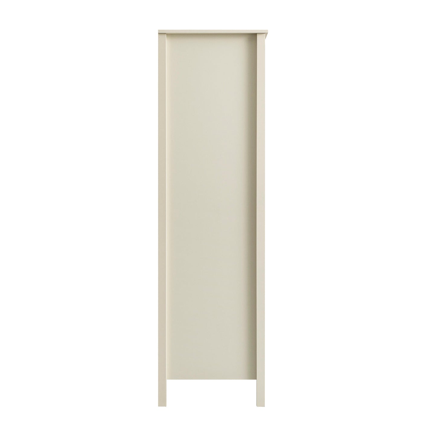 Oakham Mirrored Double Wardrobe, Shaded White