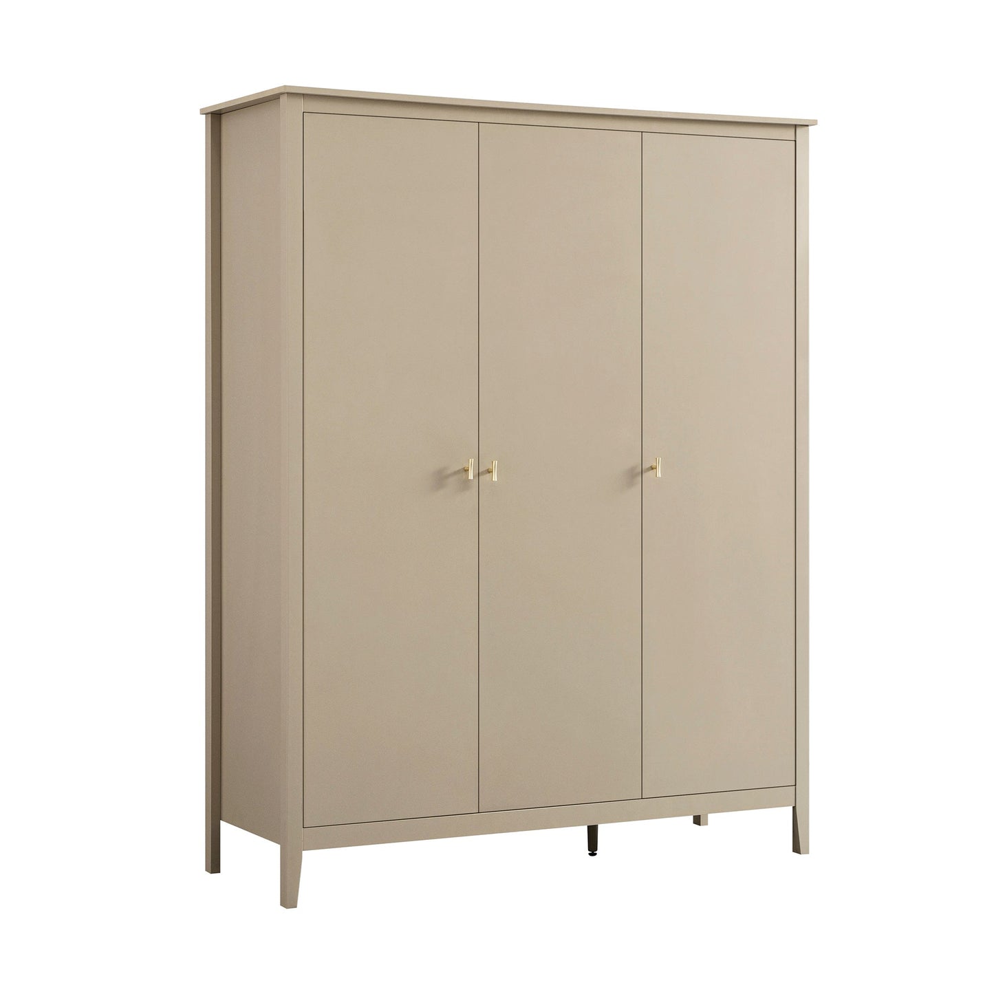 Oakham Triple Wardrobe, Deep Greige