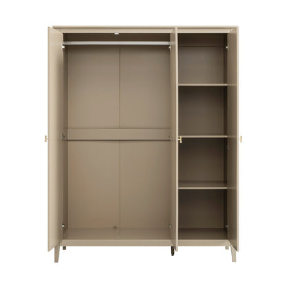 Oakham Triple Wardrobe, Deep Greige