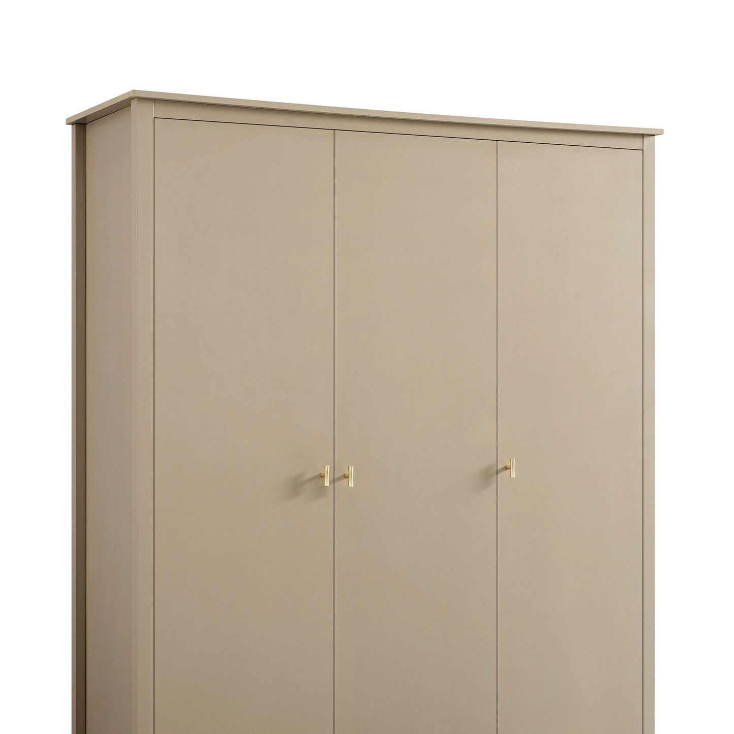 Oakham Triple Wardrobe, Deep Greige