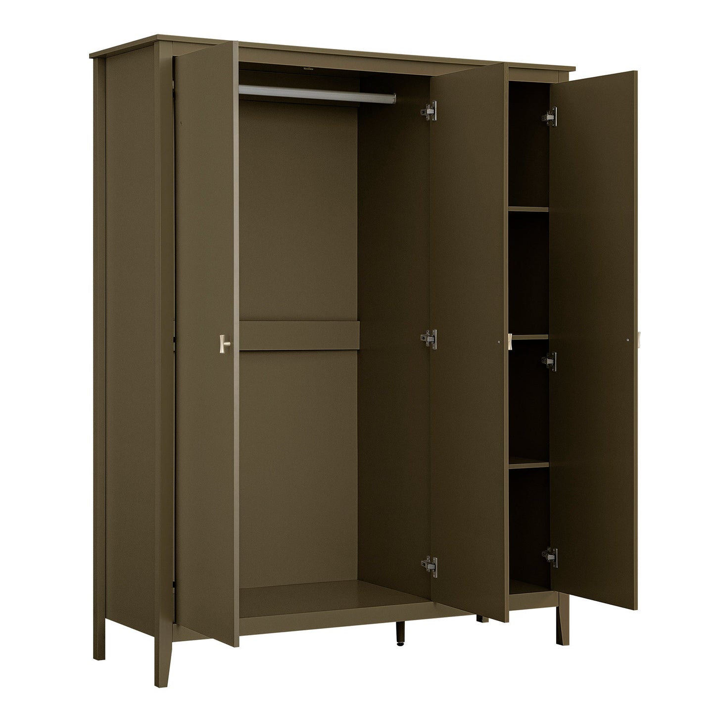Oakham Triple Wardrobe, Olive Grove