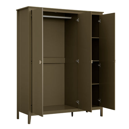 Oakham Triple Wardrobe, Olive Grove
