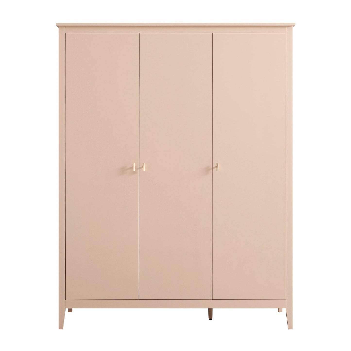 Oakham Triple Wardrobe, Nude Pink