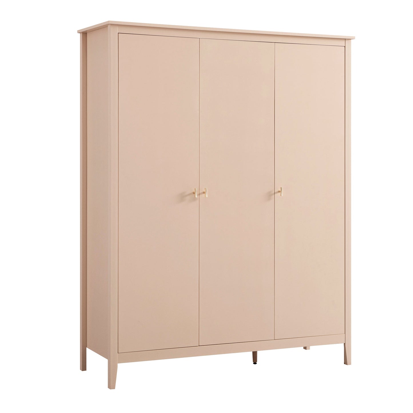 Oakham Triple Wardrobe, Nude Pink