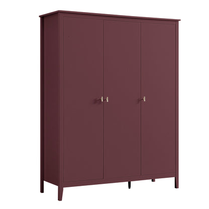 Oakham Triple Wardrobe, Wild Cherry