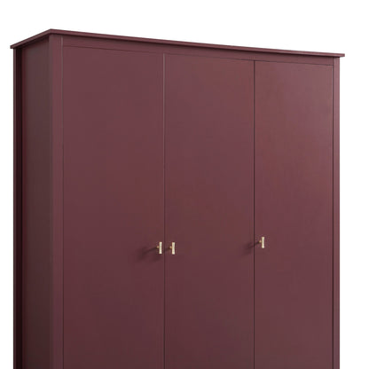 Oakham Triple Wardrobe, Wild Cherry