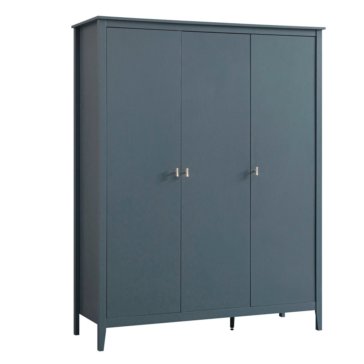 Oakham Triple Wardrobe, Stormy Blue
