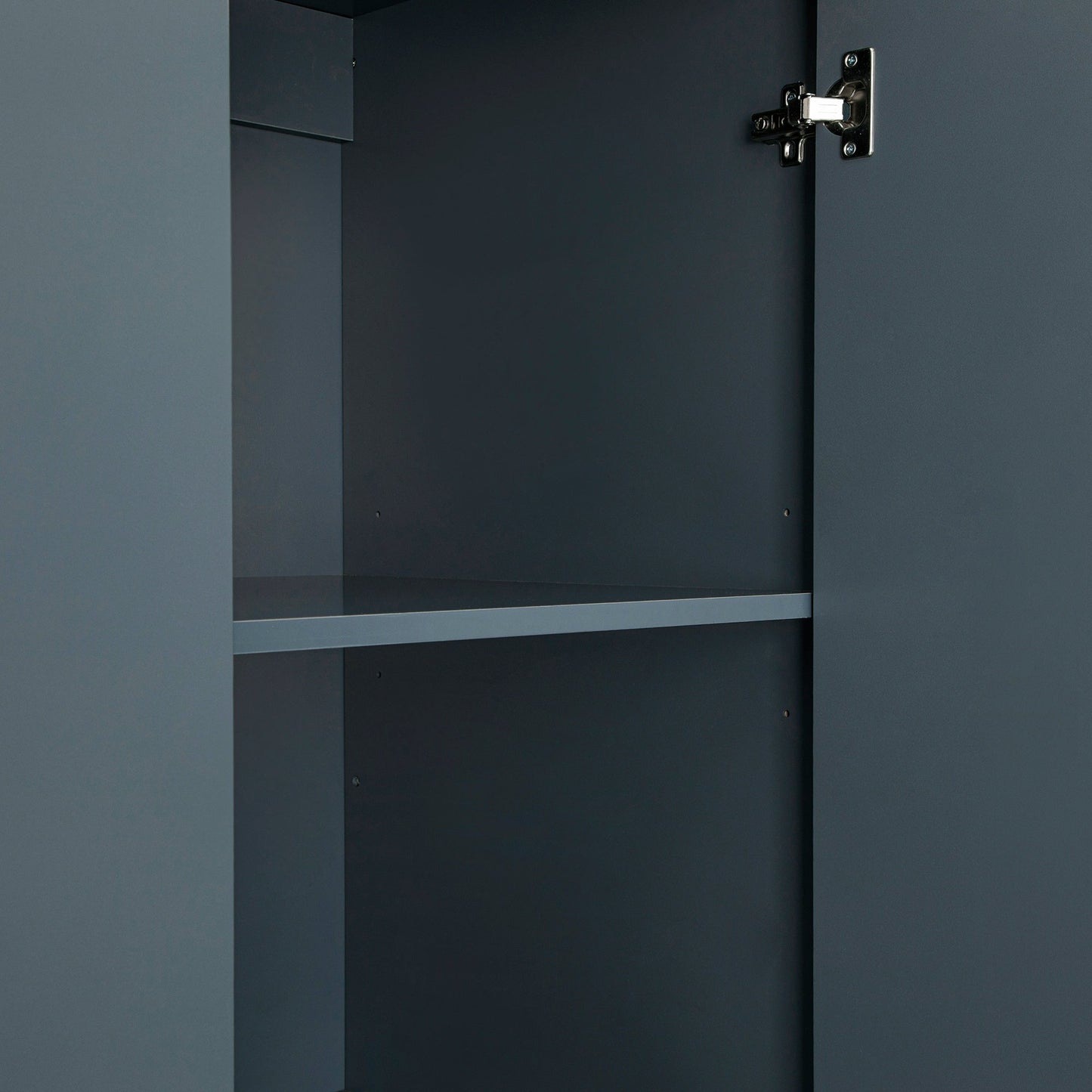 Oakham Triple Wardrobe, Stormy Blue