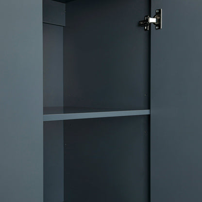 Oakham Triple Wardrobe, Stormy Blue